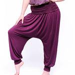 Pantalones harem de yoga - Pantalones harem de mujer - Vignette | Achamana