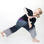 Vêtement yoga - Pantalon pêcheur - Tradi-thai 100% coton - Vignette | Achamana