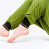 Yoga Grenoble - Sarouel élegant femme vert olive - Achamana