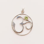 Om Anhänger - Silber-Stein - Vignette | Achamana