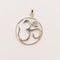 Pendentif Om - Argent-Pierre Achamana