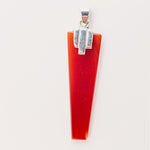 Silberner Feuersteinanhänger und Halbedelstein - Vignette | Achamana