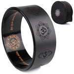 Roue de yoga surface éco-PU - 7 chakras + sac Mandala - Vignette | Achamana