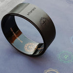 Roue de yoga surface éco-PU - 7 chakras + sac Mandala - Vignette | Achamana