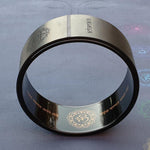 Roue de yoga surface éco-PU - 7 chakras + sac Mandala - Vignette | Achamana