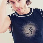 Débardeur yoga pour homme - Spirit of Om - 100% coton fin - Vignette | Achamana