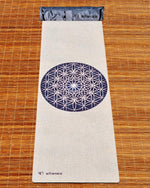 Tapis de yoga chanvre - Fleur de Vie - 4,5mm x 61 x 1830 - Vignette | Achamana