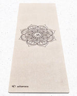 Tapis de yoga chanvre - Mandala - 4,5mm x 61 x 1830 - Vignette | Achamana