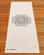 Tapis de yoga chanvre - Mandala - 4,5mm x 61 x 1830 - Vignette | Achamana