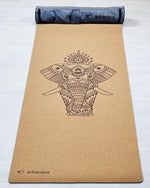 Elephant XL Yogamatte aus Kork - Vignette | Achamana