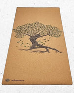 Tapis de yoga liège et caoutchouc naturel Arbre de Vie - Série limitée - Vignette | Achamana