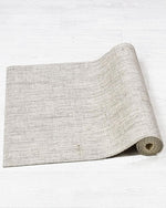 Tapis de yoga écologique Blanc écru en gomme naturelle et jute tressée - 4mm - Vignette | Achamana