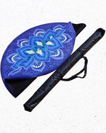 Tapis de yoga rond yoga et méditation Mandala - Vignette | Achamana