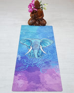 Tapis de yoga de voyage pliable et léger - Eléphant - Vignette | Achamana