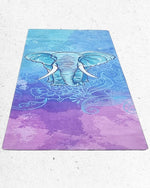 Tapis de yoga de voyage pliable et léger - Eléphant - Vignette | Achamana