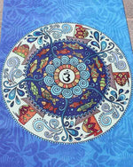 Faltbare Reise-Yogamatte - OM Mandala - Vignette | Achamana