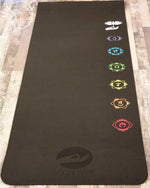 Tapis de yoga eco-responsable - TPE - 7 chakras - 6mm x 66 x 1830 - Vignette | Achamana