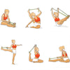 Sangle de yoga - différentes postures | Achamana