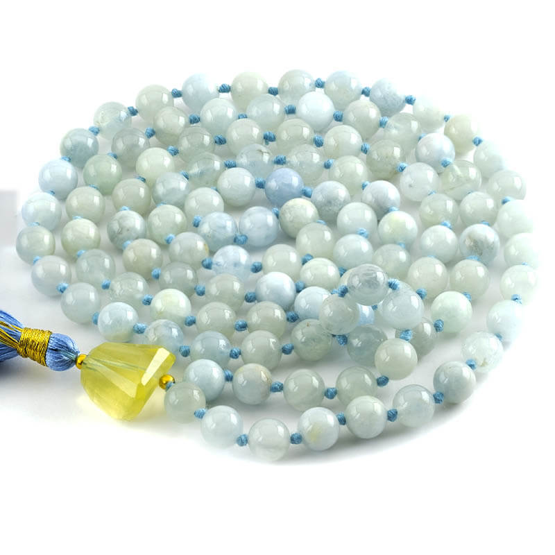 Mala Aigue marine et Topaze jaune | Achamana