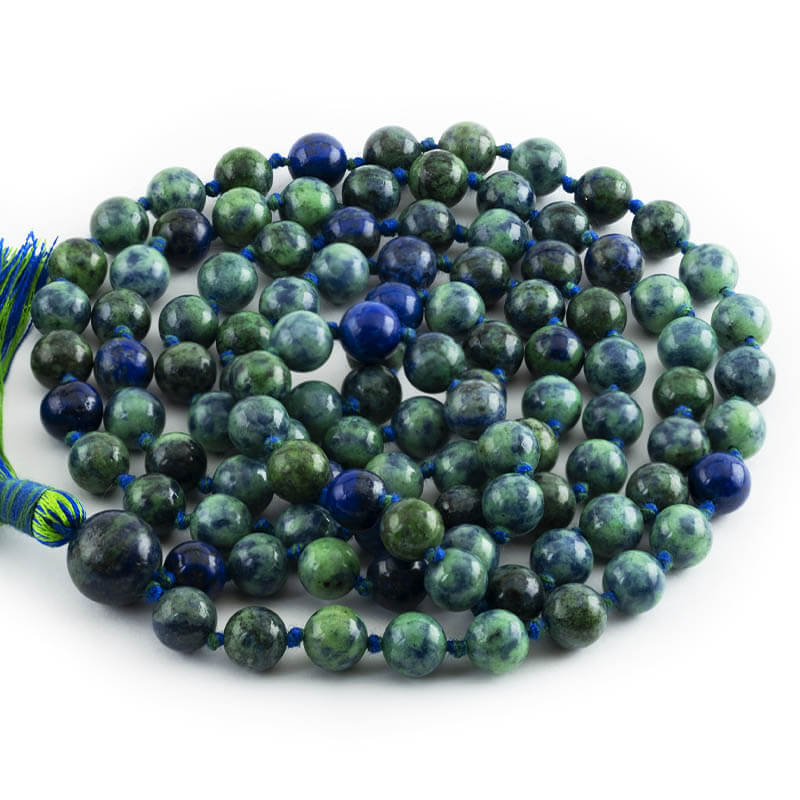 Collier mala femme Chrysocolle | Achamana