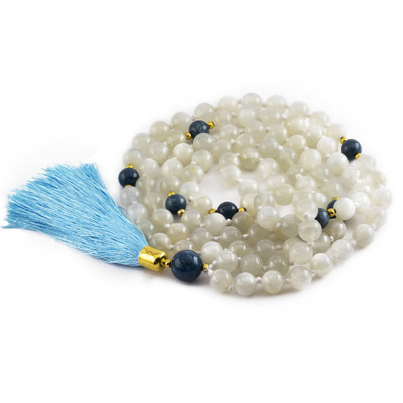 Colliers malas pierre de lune et apatite | Achamana