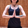 Yoga Rennes - Haut de yoga noir bio certification GOTS | Achamana