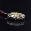 Collier orgonite Obsidienne Sriyantra  | Achamana