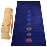 Tapis yoga antidérapant - confort - 7 chakras Bouddha spirit - Vignette | Achamana
