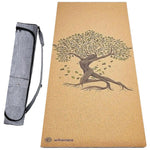 Tree of Life cork and natural rubber yoga mat - Limited edition - Vignette | Achamana
