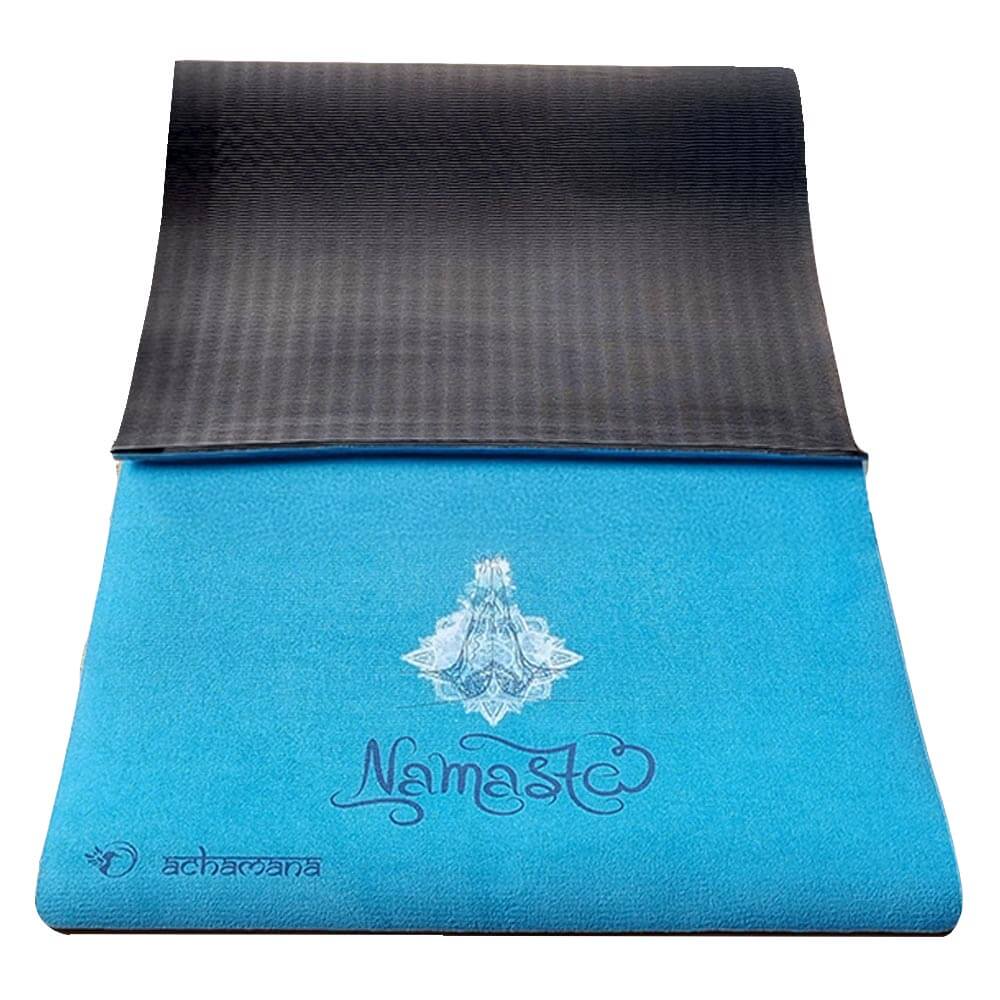 Tapis de yoga antidérapant - épaisseur 6 mm - Base TPE texturée | Achamana