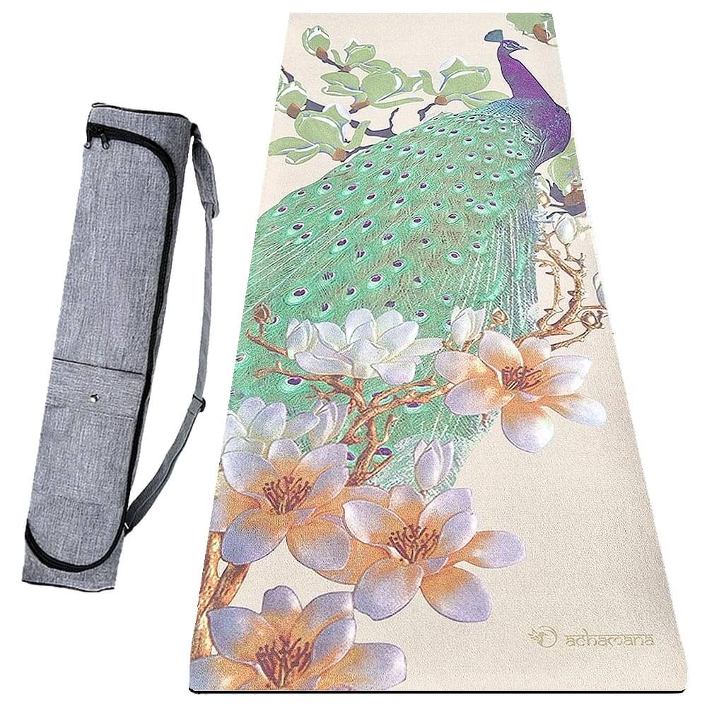 tapis de yoga 6mm -  conception 3 plis thermocollés + sac de transport | Achamana