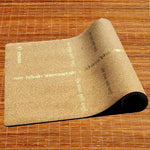 Tapis de yoga en liège Lokah Samastah Sukhino bhavantu - Vignette | Achamana