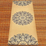 Tapis yoga débutant en liège 3 plis 6 mm 3 mandalas - Vignette | Achamana