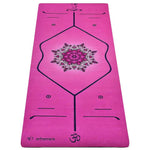 Tapis de yoga et Pilates 3 plis 6 mm Rose floral - Vignette | Achamana