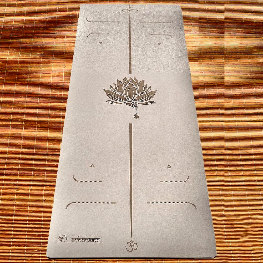 yoga tapis ultra antidérapant et confortable - épaisseur 6 mm | Achamana