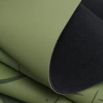 Tapis de yoga ultra antidérapant 6mm practice mandala 7 chakras vert - Vignette | Achamana