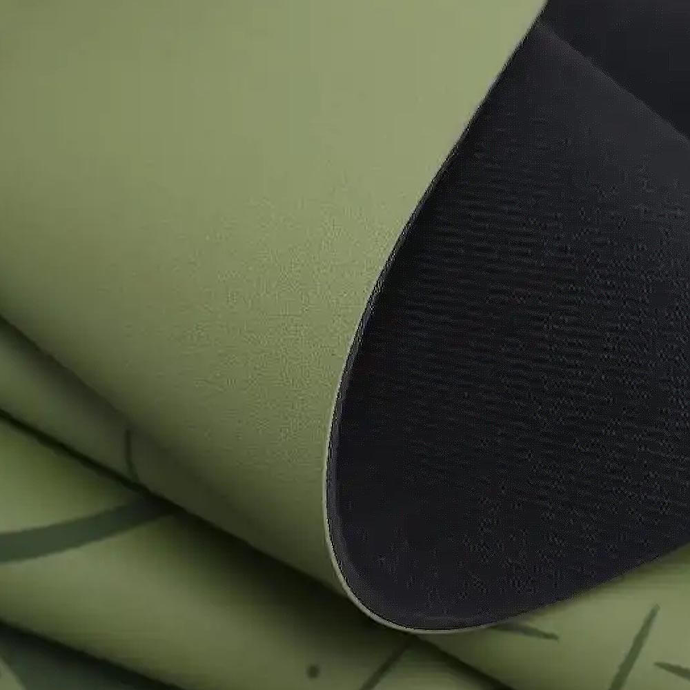 yoga mat nouvelle conception haute technologie 3 matériaux assocés pour plus de confort et sécurité | Achamana