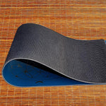 Tapis de yoga TPE & PU Metatron - Fleur de vie bleu 6mm - Vignette | Achamana