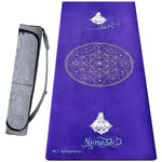 Esterilla de yoga antideslizante azul de 6mm de grosor Namaste - Vignette | Achamana