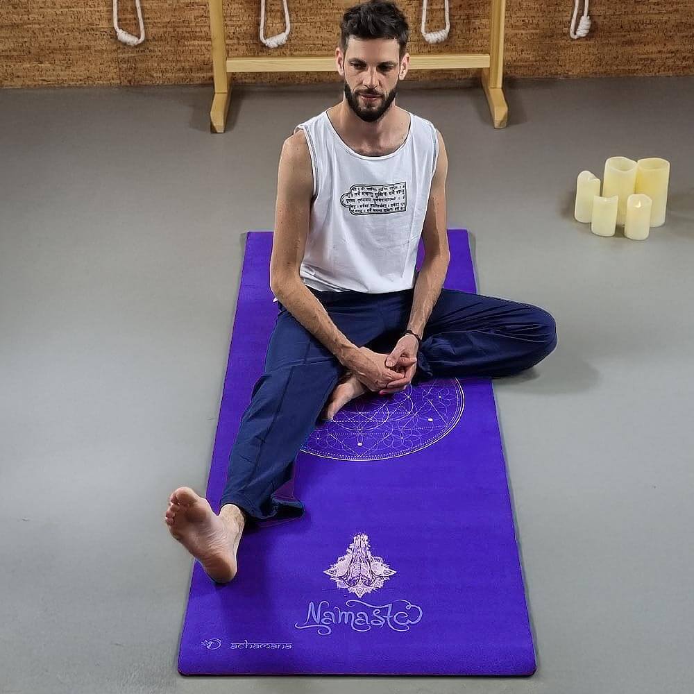 tapis yoga vinyasa épaisseur 6mm | Achamana