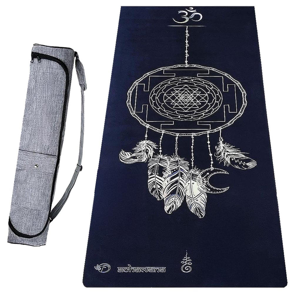 Tapis de yoga vu sur decathlon - tapis yoga avec sac yoga | Achamana