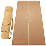 Tapis yoga liège et caoutchouc naturel Mudra - Vignette | Achamana