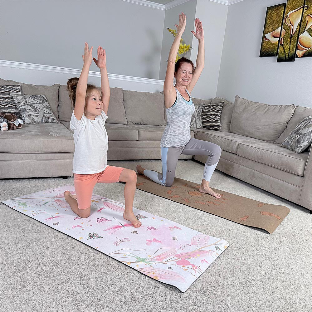 Tapis de gymnastique et yoga antidérapant pour enfant | Achamana