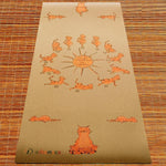 Tapis yoga enfants 6 mm surface liège antidérapante - Yogis chats - Vignette | Achamana
