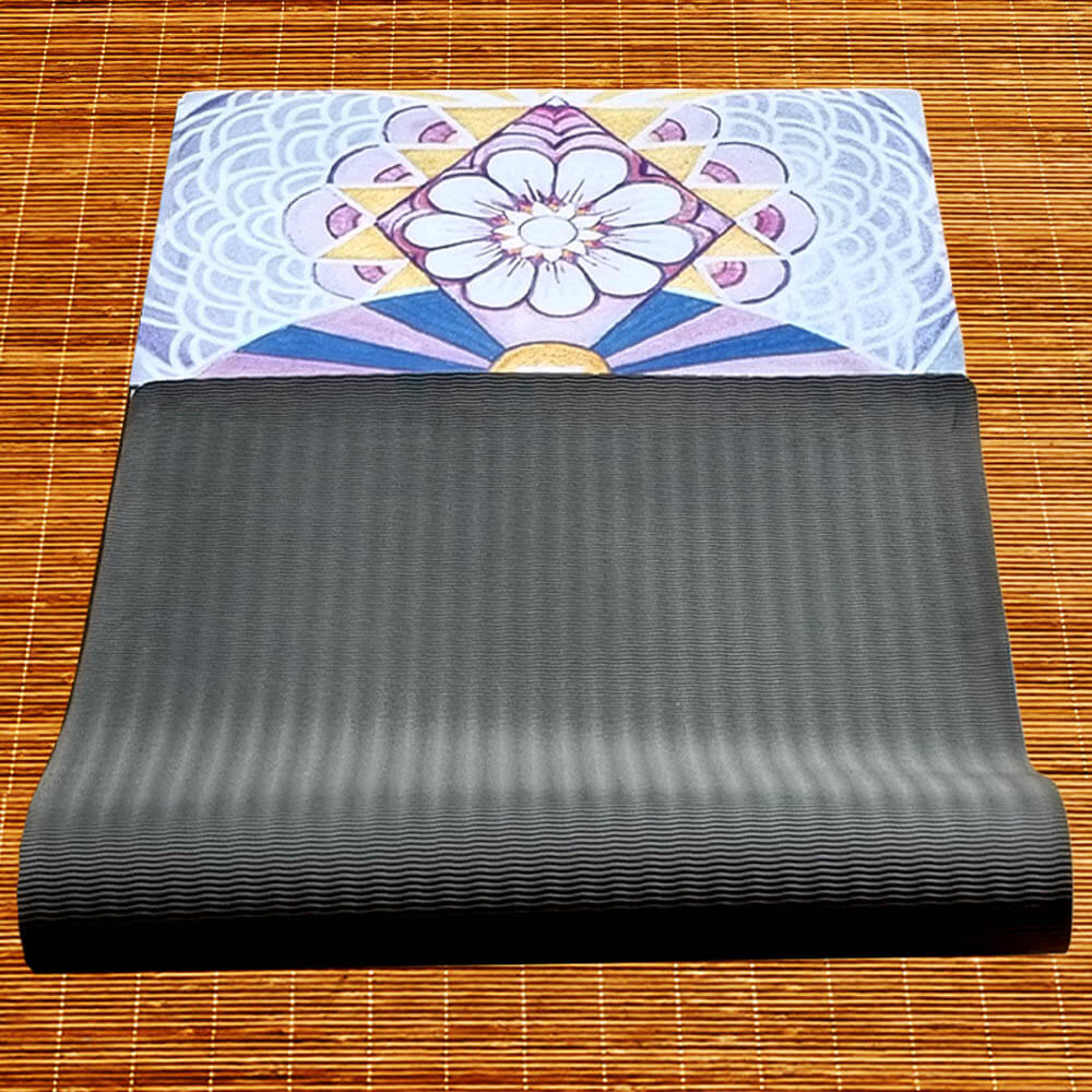 Tapis de yoga antidérapant - base TPE texturée | Achamana