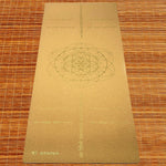 Tapis de yoga en liège Lokah Samastah Sukhino bhavantu - Vignette | Achamana