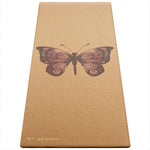 Tapis de yoga liège & latex - épaisseur 5 mm - Papillon - Vignette | Achamana