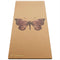 Ashtanga yoga mat en liege et caoutchouc naturel - design Papillon | Achamana