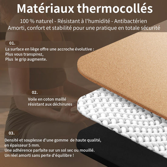 Tapis Yoga Antidérapant Et Pliable Tapis De Sport Indechirable Epais Tapis Yoga Antidérapant Et Pliable Tapis De Sport Indechirable Epais