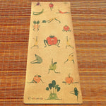 Tapis de yoga enfants surface liège - Yogis fruits et légumes - Vignette | Achamana